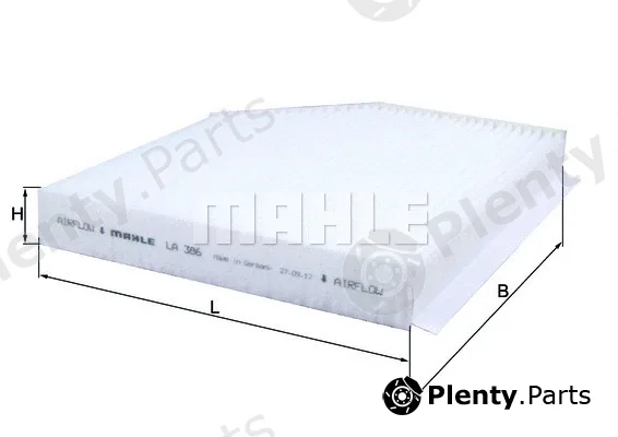 Mahle LA386 — Filter, cabin air