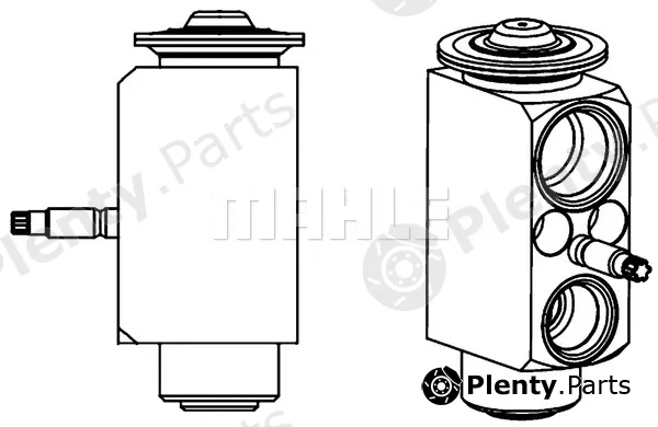 Mahle AVE74000P — Expansion Valve, air conditioning BEHR *** PREMIUM LINE ***