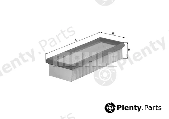 Mahle LX580 — Air Filter