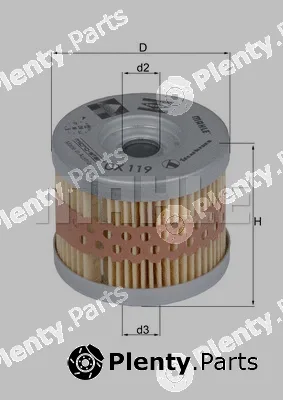 Mahle OX119 — Oil Filter