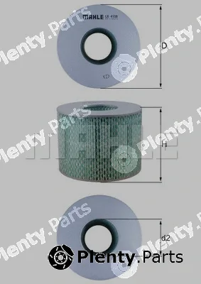 Mahle LX4156 — Air Filter