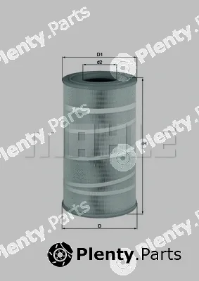 Mahle LX7210/7 — Air Filter