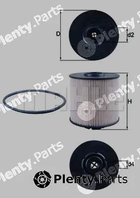 Mahle KX67/2D — Fuel Filter