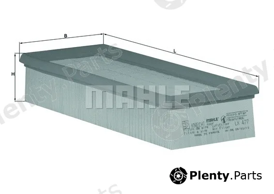 Mahle LX477 — Air Filter