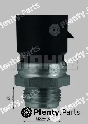 Mahle TSW36D — Temperature Switch, radiator fan BEHR