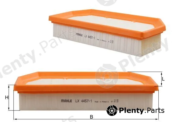 Mahle LX4457/1 — Air Filter