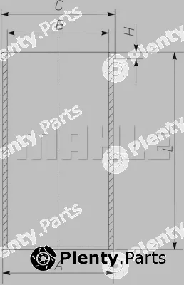 Mahle 001WV1300 — Cylinder Sleeve