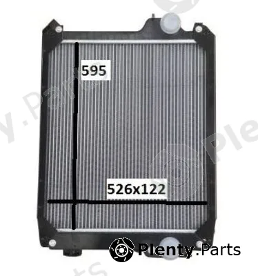 Mahle CR52000S — Radiator, engine cooling BEHR