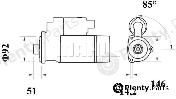 Mahle MS754 — Starter
