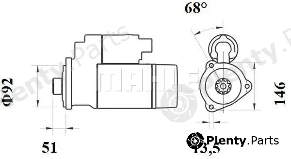 Mahle MS761 — Starter