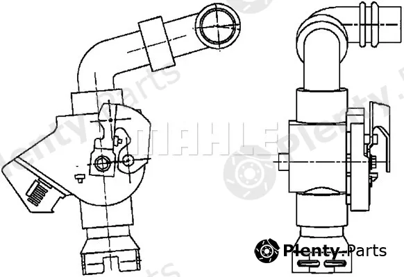 Mahle CV2000P — Coolant Control Valve BEHR *** PREMIUM LINE ***