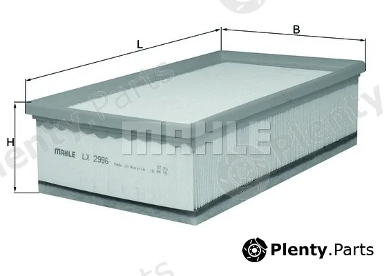 Mahle LX2996 — Air Filter