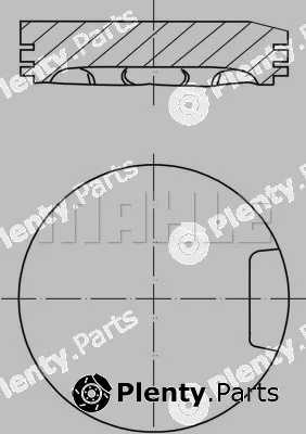 Mahle 0331300 — Piston