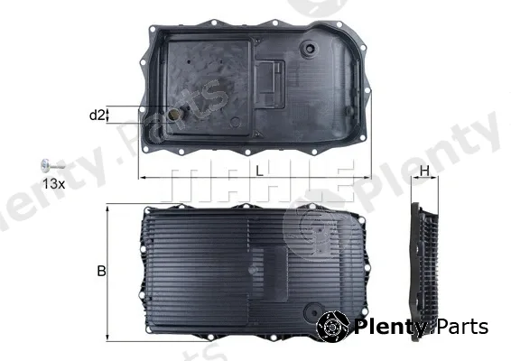 Mahle HX184KIT — Oil Sump, automatic transmission