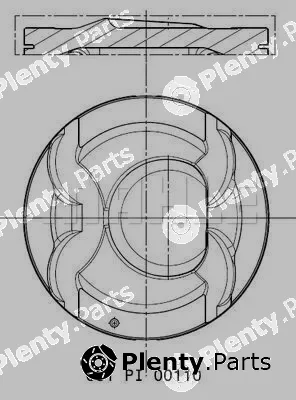 Mahle 681PI00110000 — Piston