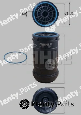 Mahle KC624D — Fuel Filter CleanLine