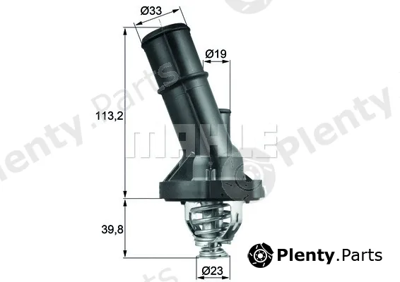 Mahle TI20282 — Thermostat, coolant BEHR