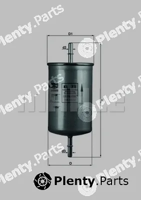 Mahle KL71 — Fuel Filter