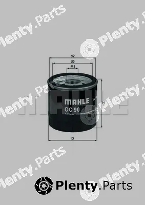 Mahle OC90 — Oil Filter