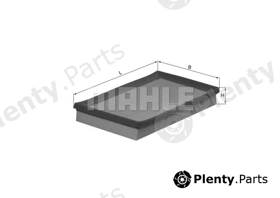 Mahle LX1633 — Air Filter