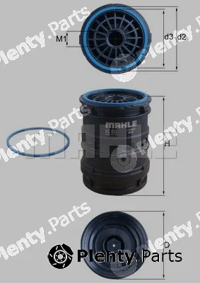 Mahle KC633D — Fuel Filter CleanLine