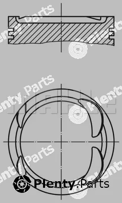 Mahle 028PI91201000 — Piston