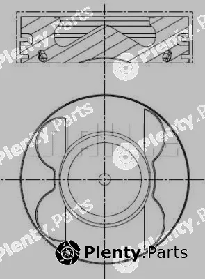 Mahle 001PI00106000 — Piston