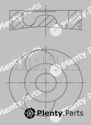 Mahle 0402200 — Piston