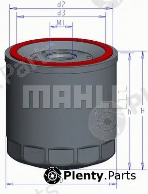 Mahle OC1196 — Oil Filter