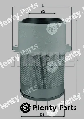 Mahle LX648 — Air Filter