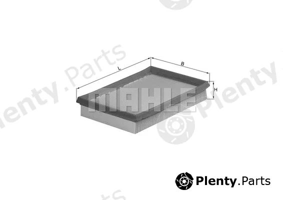Mahle LX675 — Air Filter