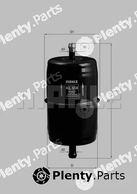 Mahle KL558 — Fuel Filter