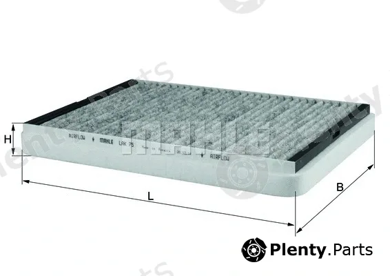 Mahle LAK75 — Filter, cabin air