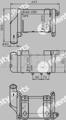 Mahle CLC141000P — Oil Cooler, retarder BEHR *** PREMIUM LINE ***