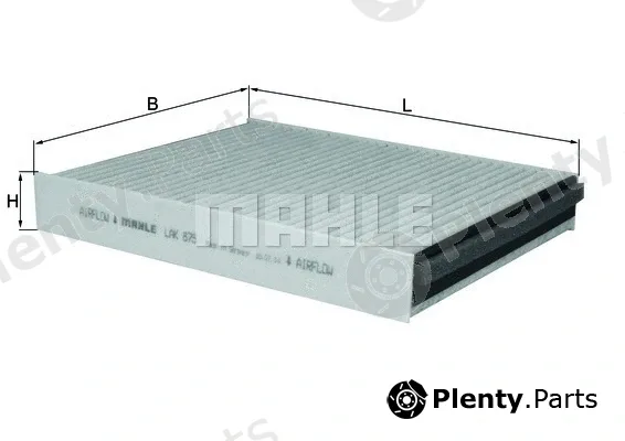 Mahle LAK875 — Filter, cabin air
