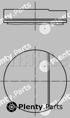 Mahle 0411500 — Piston