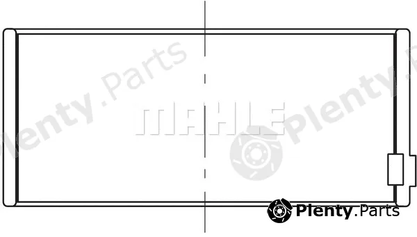 Mahle 209PL20225000 — Connecting Rod Bearing