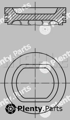 Mahle 0088000 — Piston