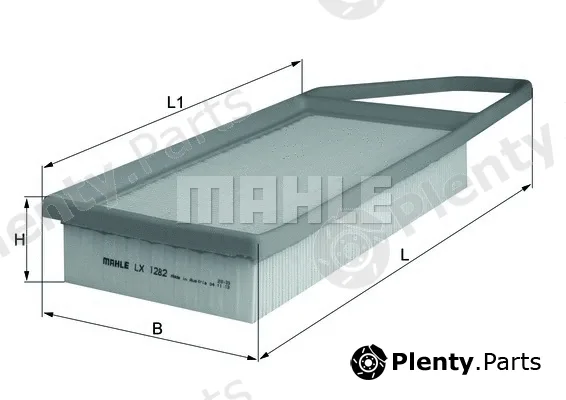 Mahle LX1282 — Air Filter