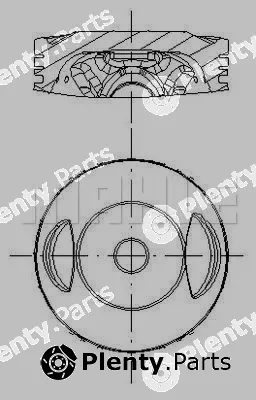 Mahle 737PI40015001 — Piston