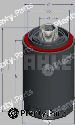 Mahle OC1022 — Oil Filter