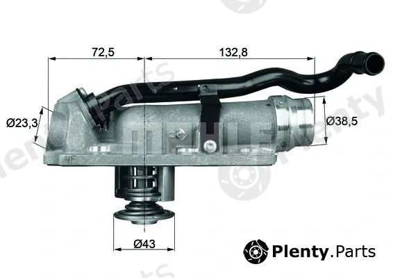 Mahle TM9105 — Thermostat, coolant BEHR