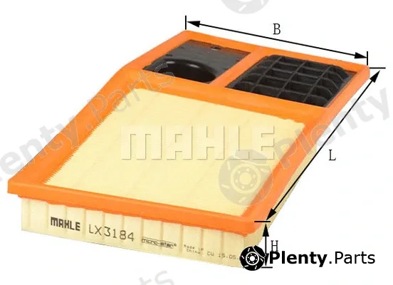 Mahle LX3184 — Air Filter