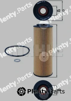 Mahle OX775D — Oil Filter