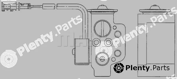 Mahle AVE80000P — Expansion Valve, air conditioning BEHR *** PREMIUM LINE ***