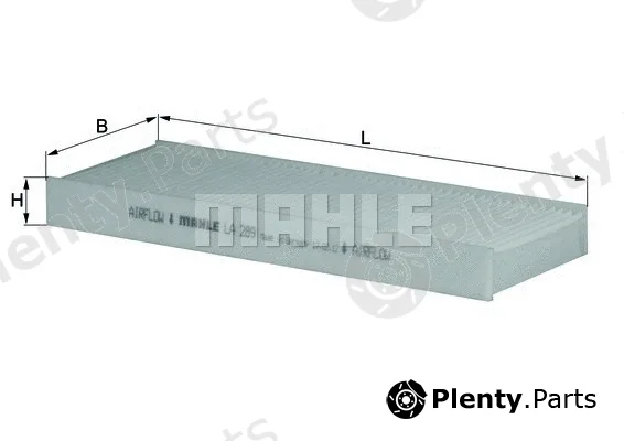 Mahle LA289 — Filter, cabin air