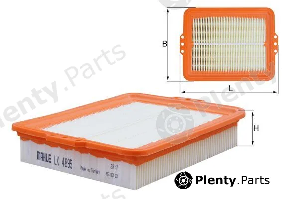 Mahle LX4895 — Air Filter