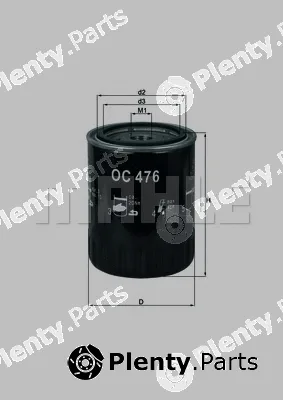 Mahle OC476 — Oil Filter