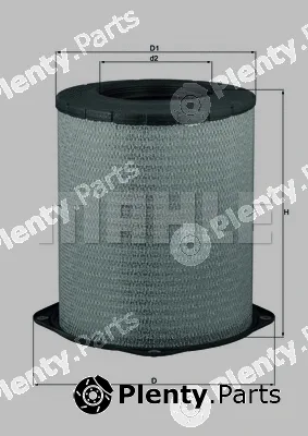 Mahle LX1280 — Air Filter