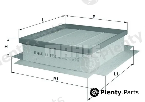 Mahle LX1982 — Air Filter